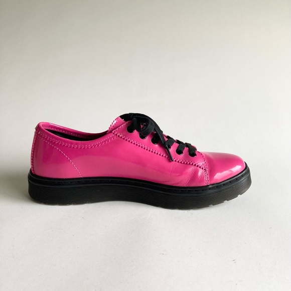 Dr. Martens Spin Pink Patent Leather Low Top Sneakers size 11 - Picture 5 of 16
